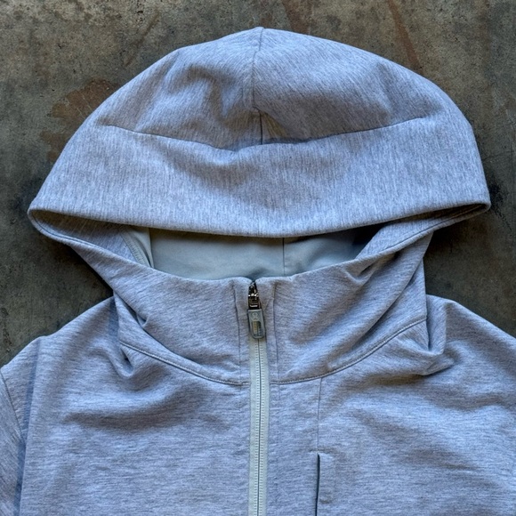 Lululemon Men's City Sweat Full-Zip Hoodie - Gray - Picture 2 of 11